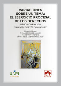 variaciones sobre un tema - el ejercicio procesal de los derechos - libro homenaje a valentin cortes - Juan Damian Moreno / [ET AL. ]