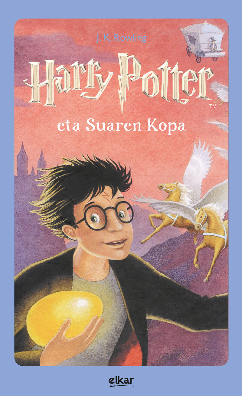 harry potter eta suaren kopa - J. K. Rowling