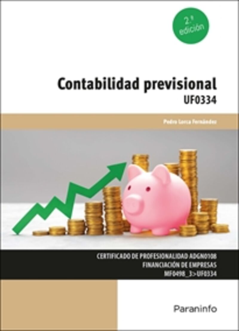 cp - contabilidad previsional (uf0334) - Pedro Lorca Fernandez