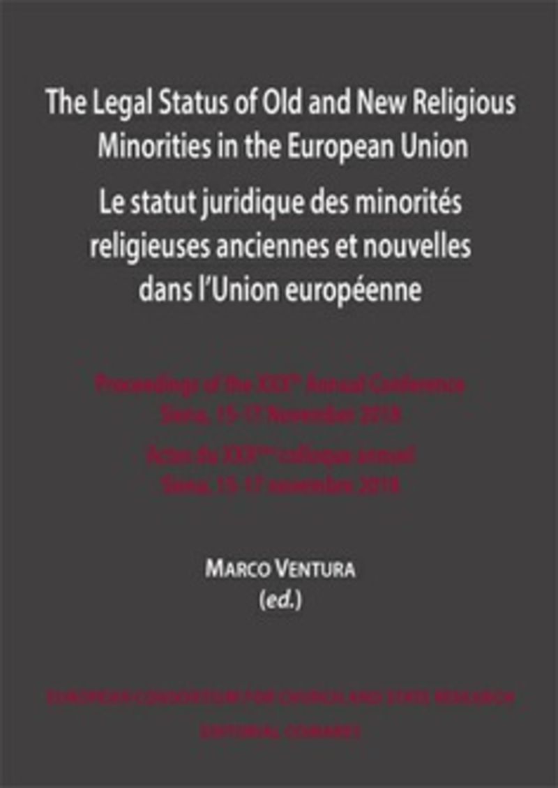 THE LEGAL STATUS OF AND NEW RELIGIOUS MINORITIES IN THE EURO