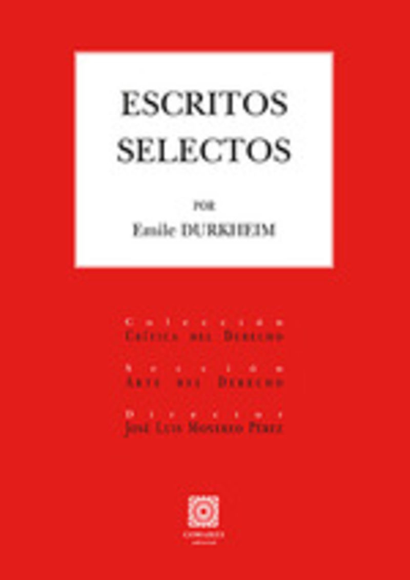 escritos selectos - Emile Durkheim