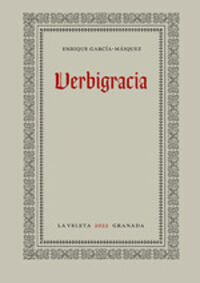 verbigracia - Enrique Garcia Maiquez