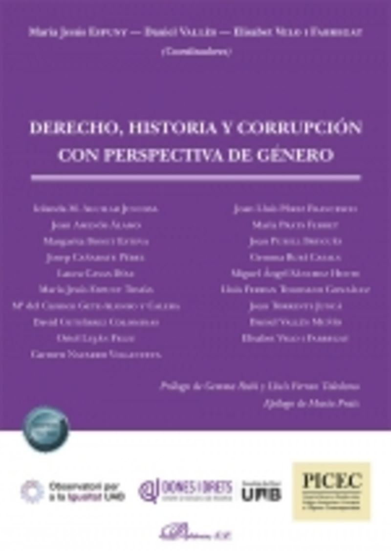 DERECHO, HISTORIA Y CORRUPCION CON PERSPECTIVA DE GENERO