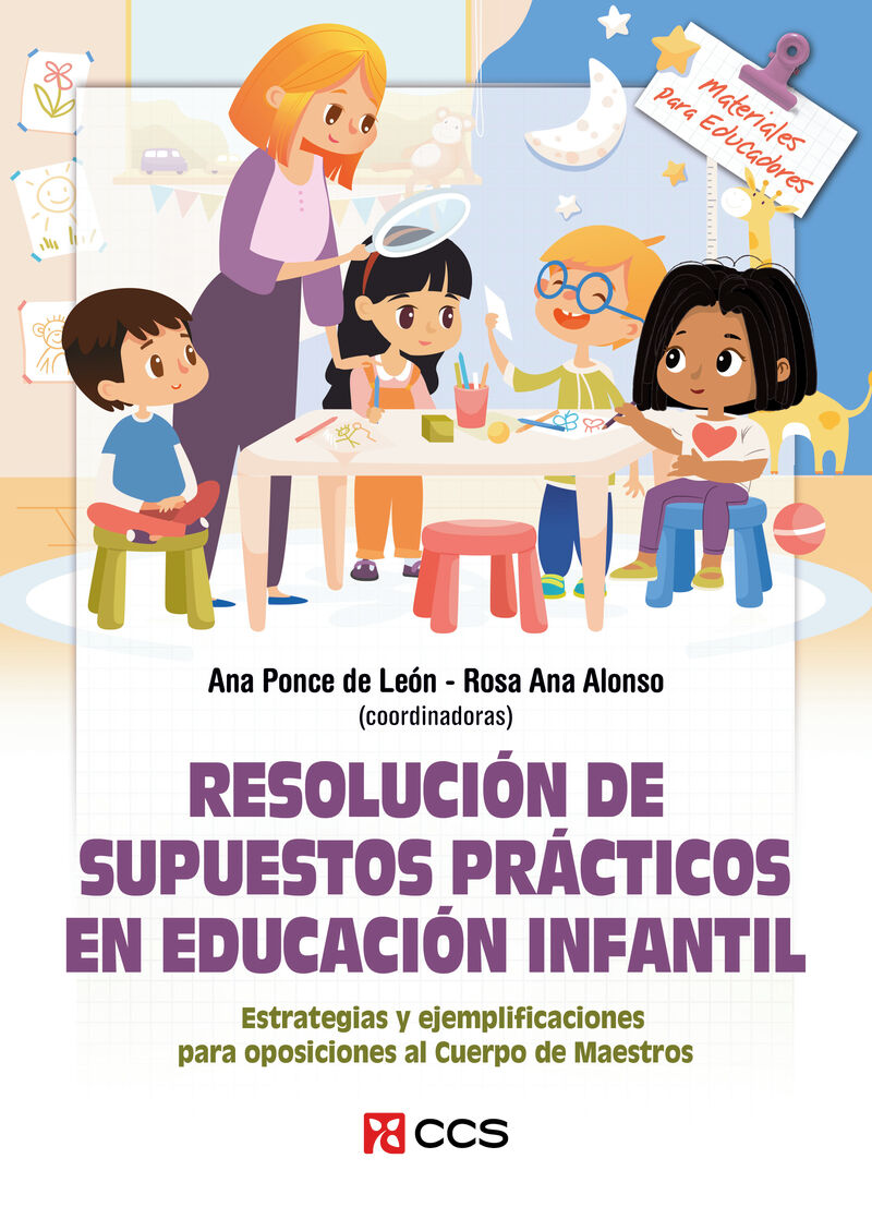 resolucion de supuestos practicos en educacion infantil - Ana Ponce De Leon (coord. ) / Rosa Ana Alonso (coord. )