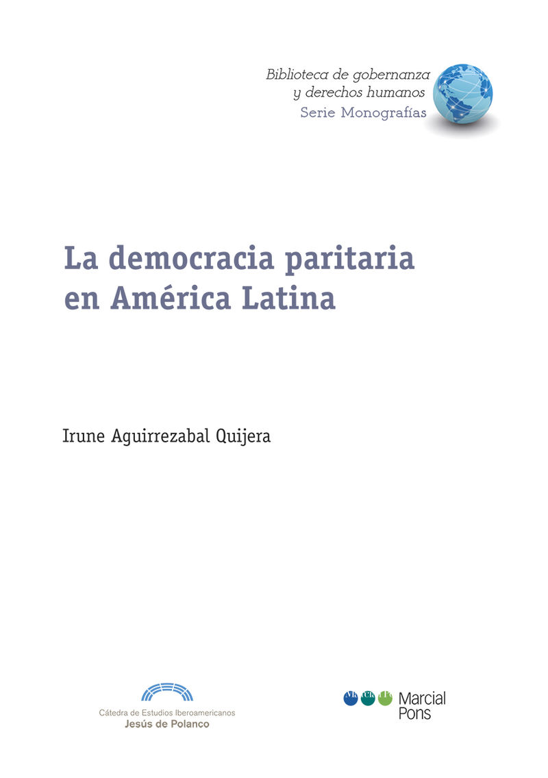 la democracia paritaria en america latina - tres dimensione - Irune Aguirrezabal Quijera