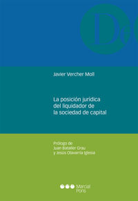 la posicion juridica del liquidador de la sociedad de capit - Javier Vercher Moll