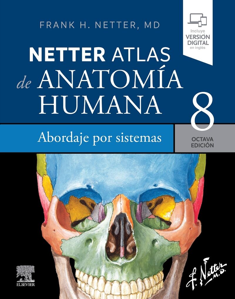 (8 ed) netter. atlas de anatomia humana. abordaje por sistemas - John T. Netter