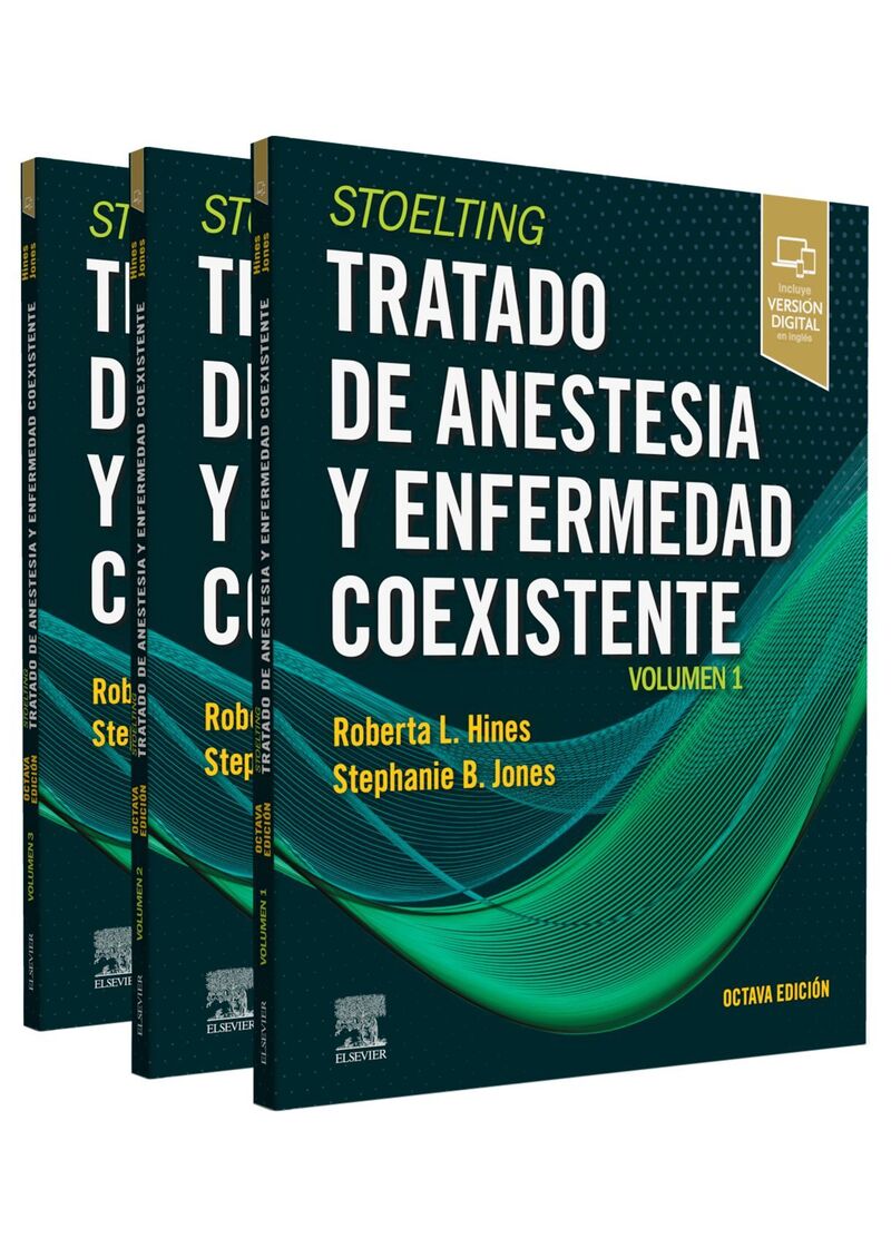 (8 ed) (3 vols. ) stoelting - tratado de anestesia y enfermedad coexistente - Hines