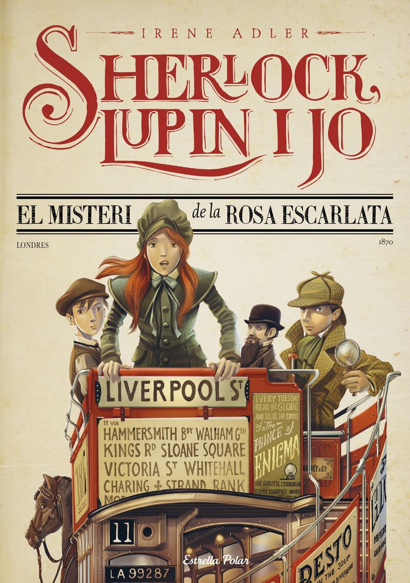 SHERLOCK, LUPIN I JO 3 - EL MISTERI DE LA ROSA ESCARLATA