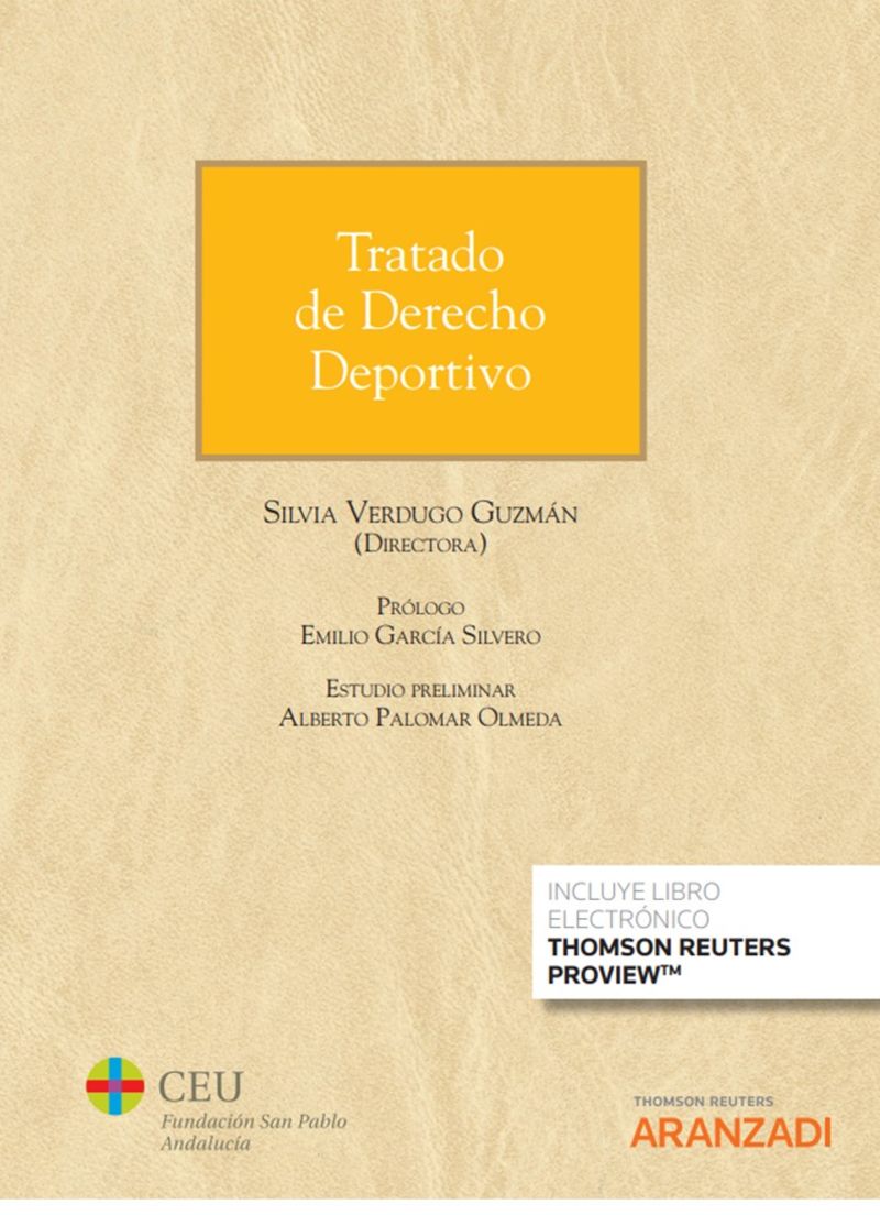 tratado de derecho deportivo (duo) - Silvia Verdugo Guzman (ed. )