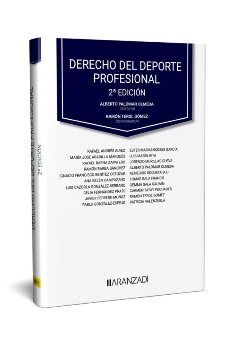 (2 ed) derecho del deporte profesional - Alberto Palomar Olmeda (ed. )