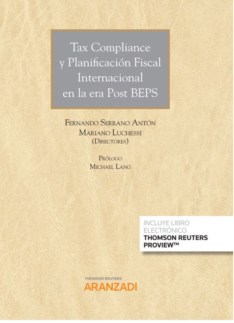 tax compliance y planificacion fiscal internacional en la era post beps (duo)