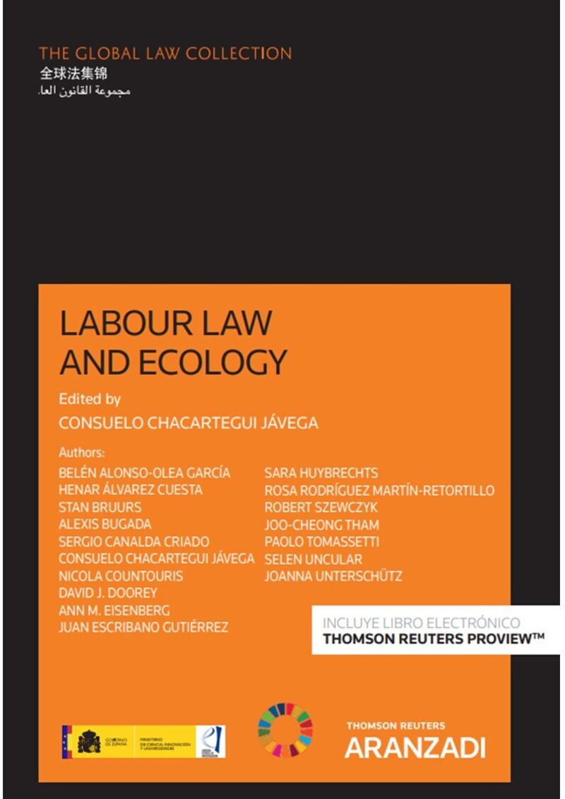 labour law and ecology (duo) - Consuelo Chacartegui Javega (coord. )