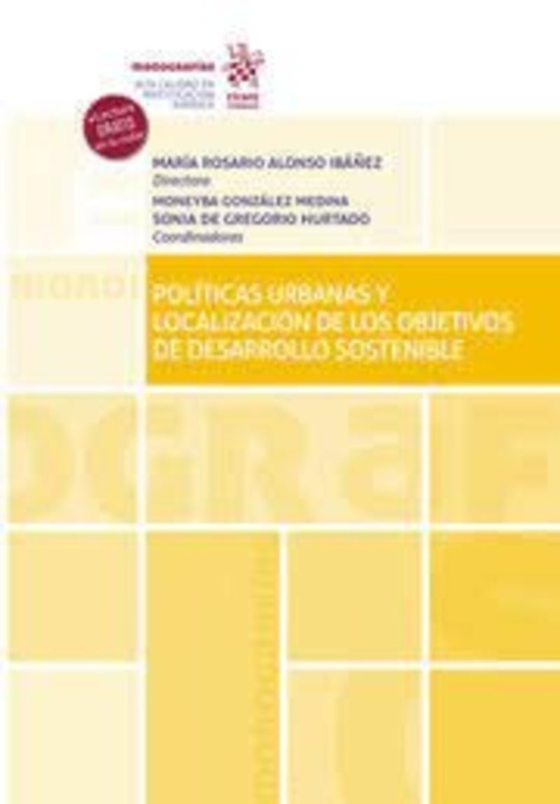 POLITICAS URBANAS Y LOCALIZACION DE LOS OBJETIVOS DE DESARROLLO SOSTENIBLE
