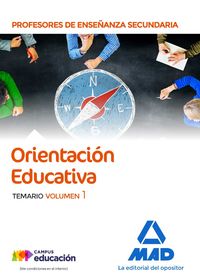 temario 1 - orientacion educativa - profesores de enseñanza secundaria - Aa. Vv.