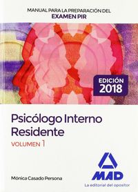 temario 1 - manual para la preparacion del examen pir - Rocio Clavijo Gamero / Daniel Ignacio Perez Diez