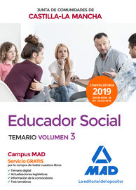 TEMARIO ESPECIFICO 3 - EDUCADOR SOCIAL (CLM) - JUNTA DE COMUNIDADES DE CASTILLA-LA MANCHA