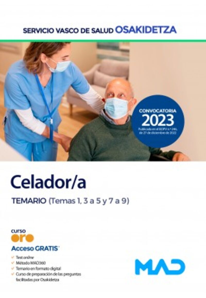 TEMARIO - CELADORES / AS DE OSAKIDETZA (SERVICIO VASCO DE SALUD)