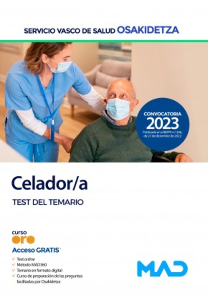 TEST - CELADORES / AS DE OSAKIDETZA (SERVICIO VASCO DE SALUD)