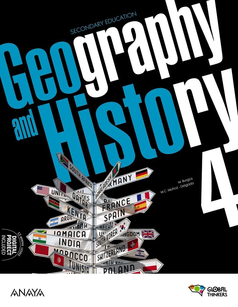 ESO 4 - GEOGRAPHY AND HISTORY 4 - GLOBAL THINKERS (ARA, AST, CAN, CANT, CYL, CLM, CAT, CEU, C. VAL, EXT, GAL, BAL, LRIO, MAD, MEL, MUR, NAV, PV)