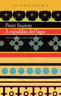 a espaldas del lago - Peter Stamm