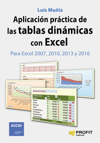 APLICACION PRACTICA DE LAS TABLAS DINAMICAS CON EXCEL - PARA EXCEL 2007, 2010, 2013 Y 2016