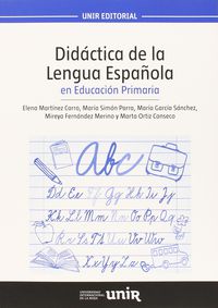 DIDACTICA DE LA LENGUA ESPAÑOLA EN EDUCACION PRIMARIA