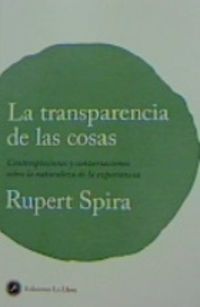 la transparencia de las cosas - Rupert Spira