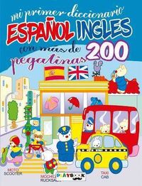 mi primer diccionario español / ingles (con mas de 200 pegatinas)