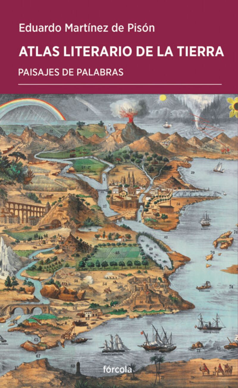 atlas literario de la tierra - paisajes de palabras - Eduardo Martinez De Pison