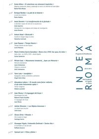 index roma - programa de residencias en la real academia de españa en roma 2014-2015 - Aa. Vv.