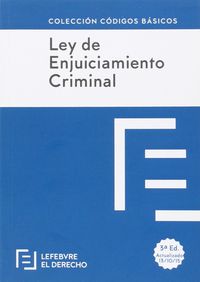 (3ª ED) LEY DE ENJUICIAMIENTO CRIMINAL