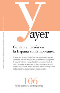 revista ayer 106 - genero y nacion en la españa contemporanea - Xavier Andreu Miralles
