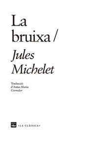 La bruixa - Jules Michelet
