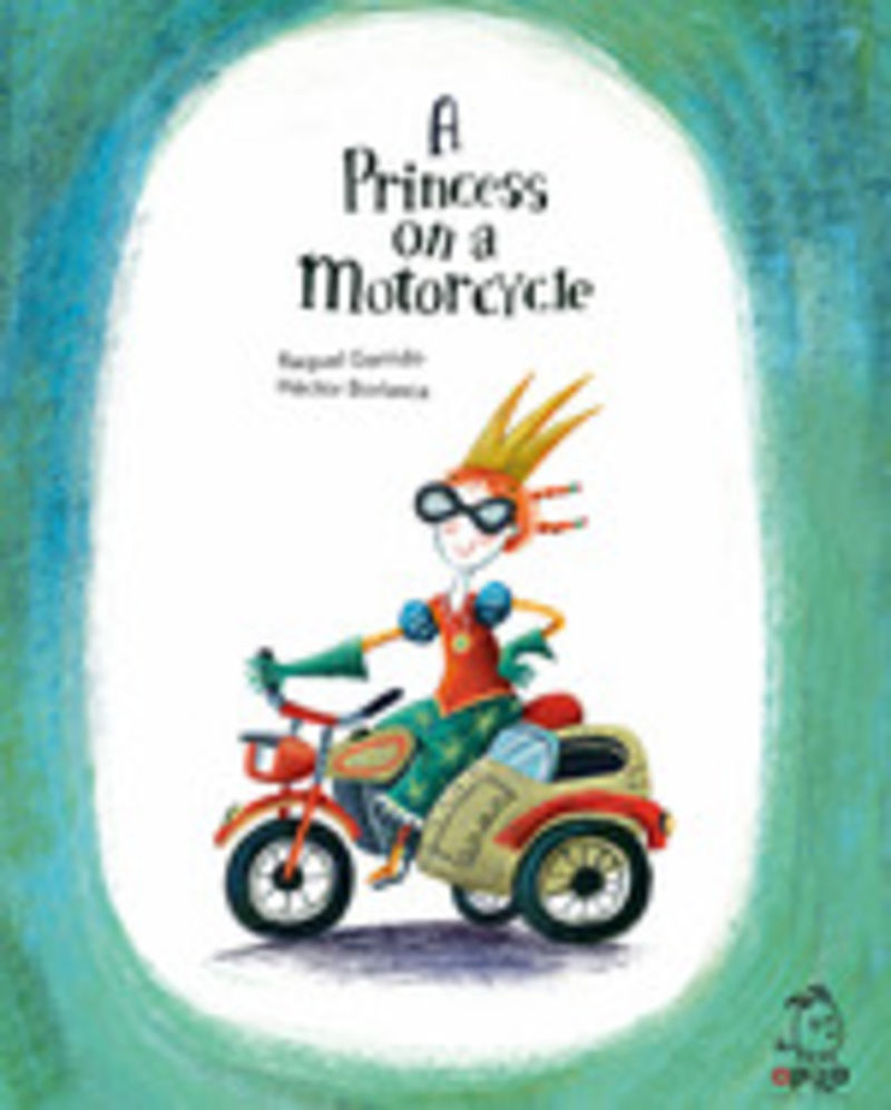 A PRINCESS ON A MOTORCYCLE