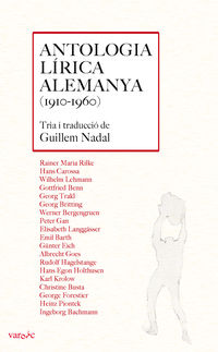 antologia lirica alemanya (1910-1960) - Aa. Vv.