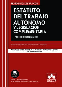 estatuto del trabajo autonomo y legislacion complementaria - Aa. Vv.