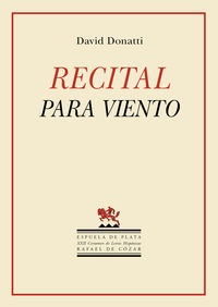 recital para viento (xxii certamen letras hispanicas rafael de cozar) - David Donatti