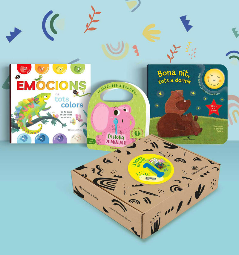 llibres per a nens en catala 1 any - lot de 3 llibres per a regalar a nens d'1 any - Esther Burgueño / Anne Paradis / Elena Ulyeva