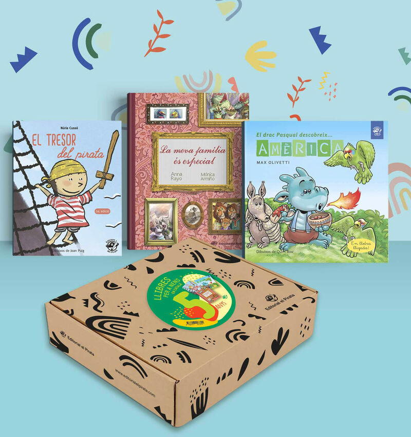 llibres per a nens en catala 5 anys - lot de 3 llibres per a regalar a nens de 5 anys - Nuria Cusso / Anna Rayo / Max Olivetti