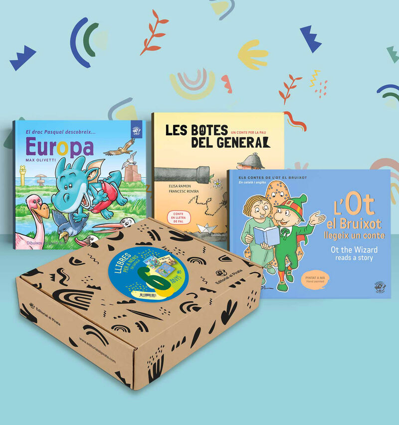 llibres per a nens en catala 6 anys - lot de 3 llibres per a regalar a nens de 6 anys - Max Olivetti / Elisa Ramon / Josep Lluis Martinez Picanyol