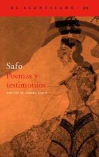poemas y testimonios - Safo