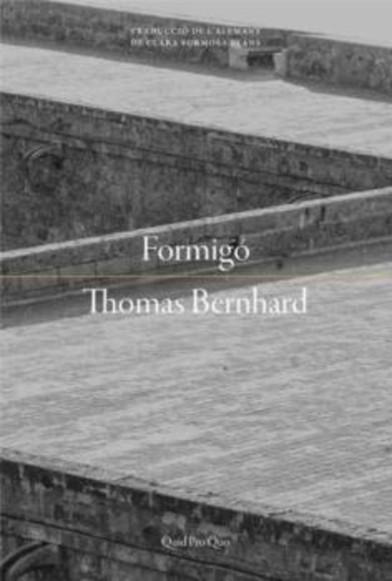 formigo - Thomas Bernhard