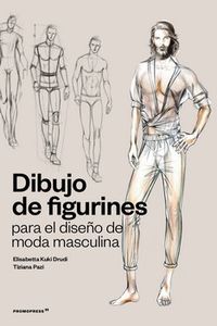 dibujo de figurines para el diseño de moda masculina - Tiziana Paci
