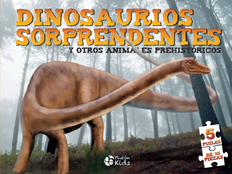 (puzle) dinosaurios sorprendentes y otros animales prehistoricos