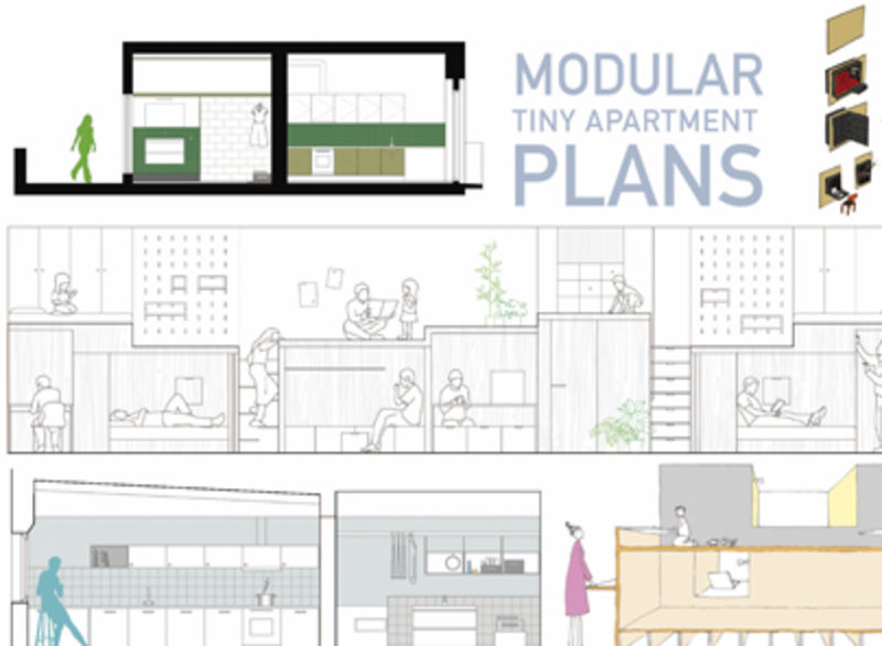 modular tiny apartment plans - Aa. Vv.