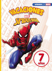 7 / 8 años - vacaciones con spider-man - libro educativo marvel con actividades