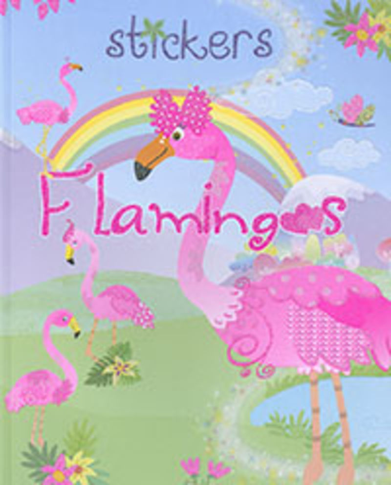 flamingos stickers (t5036-001) - Aa. Vv.