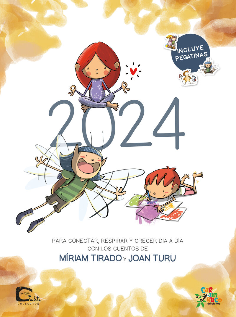 calendario 2024 - tengo un volcan y no quiero respirar - Miriam Tirado / Joan Turu (il. )