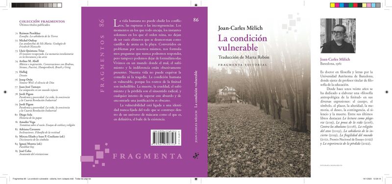 la condicion vulnerable - Joan-Carles Melich